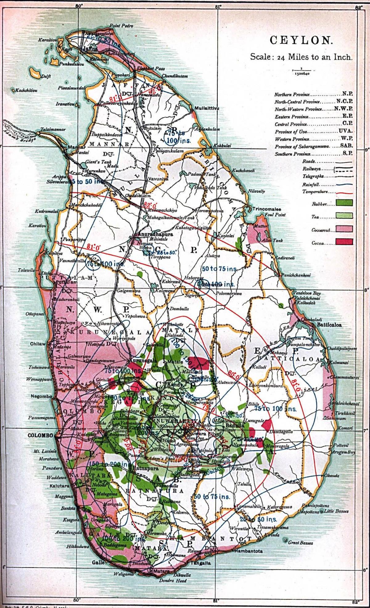 Seylan Sri Lanka göster 