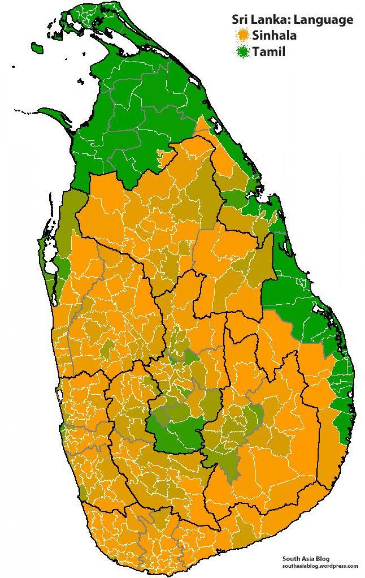 Sri Lanka harita dil