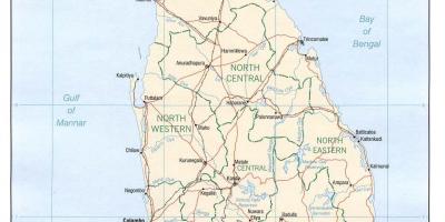 Sri Lanka gps harita online