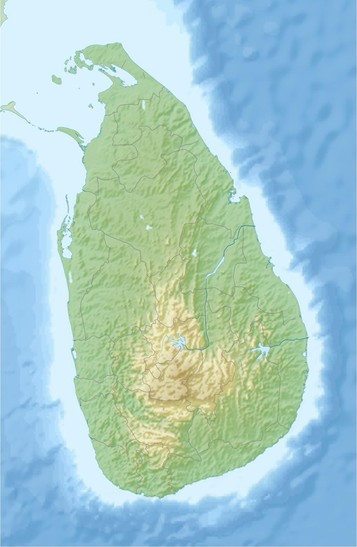 dünya haritası harita Sri Lanka
