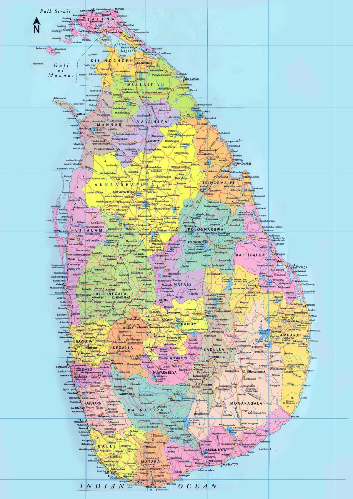 yolları ile Sri Lanka detaylı göster