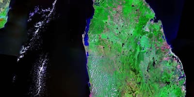 Sri Lanka canlı haritası 