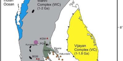 Sri Lanka'da minerallerin göster 