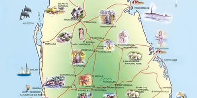 Turistik Sri Lanka göster